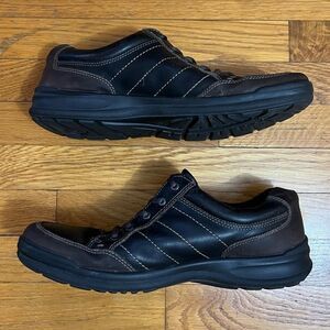 Ecco Gore-Tex Brown Leather Shoes Men's Size 13